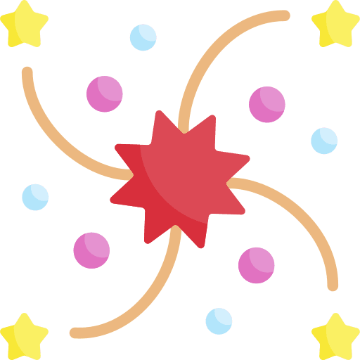 Fireworks celebration fun fireworks icon