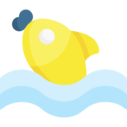 Fishing fair pond game icon