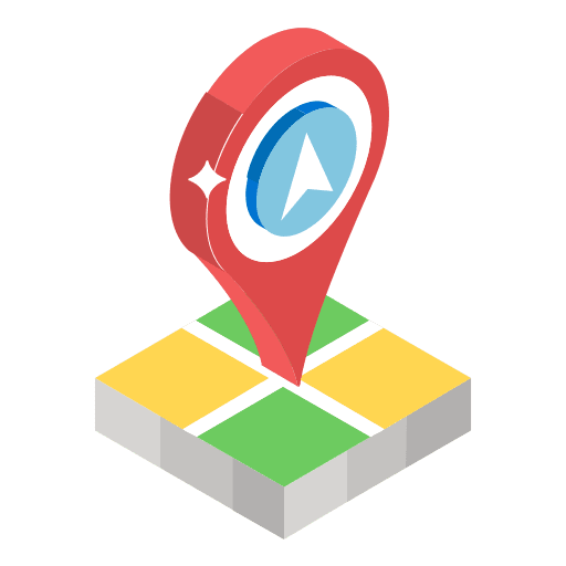 Map location map pin pointer icon