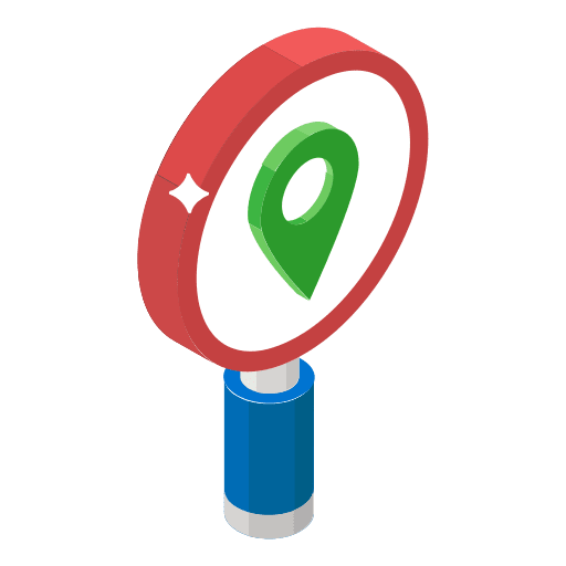 Search location find gps search location icon