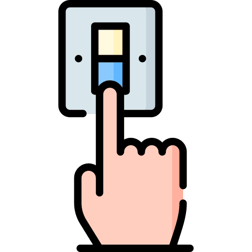 Turn on turn on energy switches icon