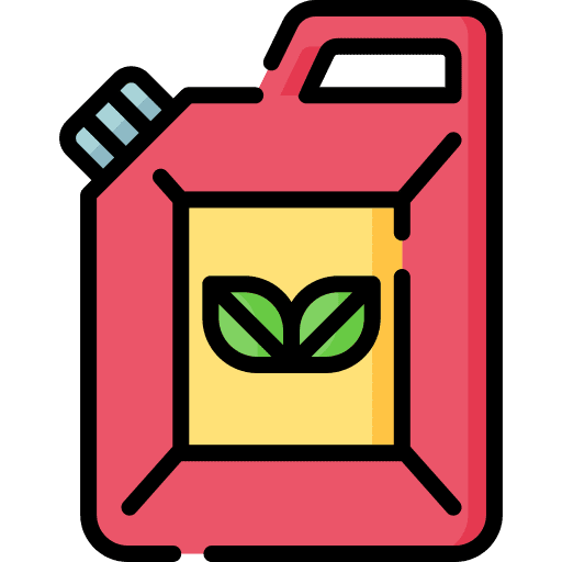 Biofuel eco oil eco gasoline icon