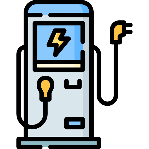 Electric charge charger ecology and environment electric charge icon