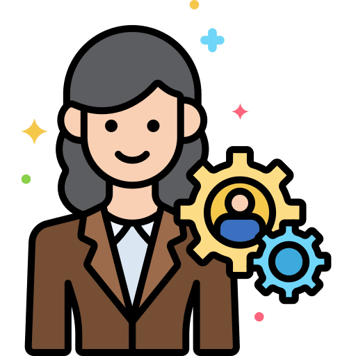 Manager girl user women icon