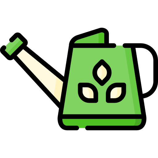 Watering can gardening agriculture watering icon