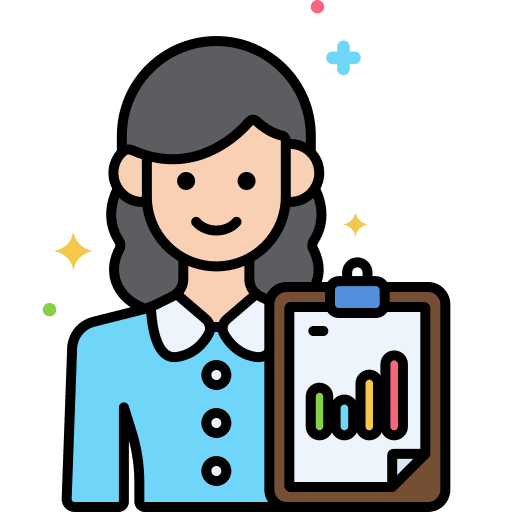 Business analyst analysis data data analytics icon