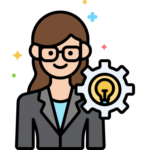 Hr manager administration consulting human resources icon