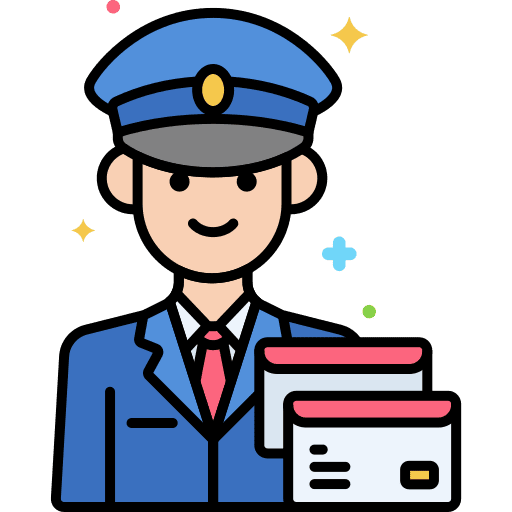 Postman people occupation avatar icon
