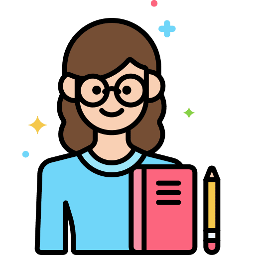 Writer professions and jobs occupation people icon