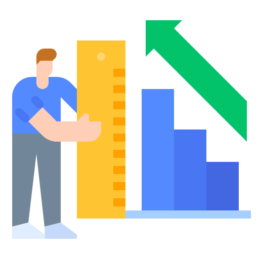 Measurement measurement economy statistic icon