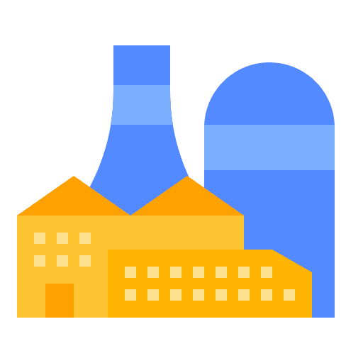Industry economy business industrial icon
