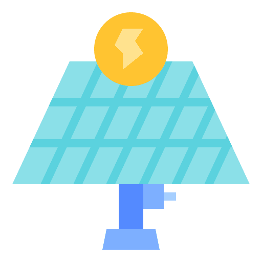 Solar cell solar cell power renewable icon