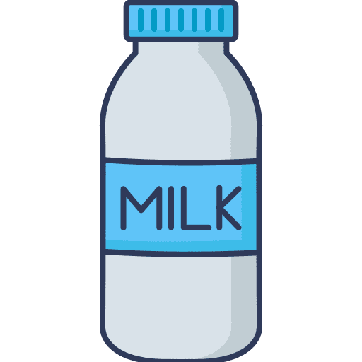 Milk bottle milk breakfast milk bottle icon
