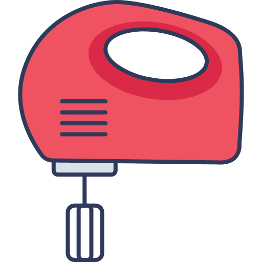 Mixer machine mixing kitchen icon