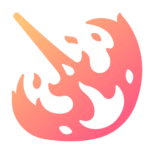Dragon fire fantasy game icon
