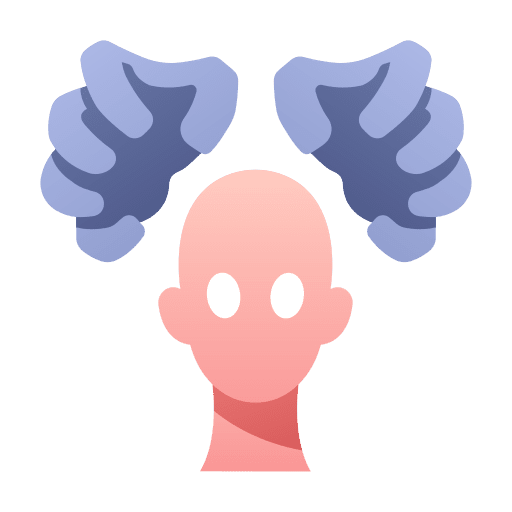 Mind control miscellaneous brain control icon