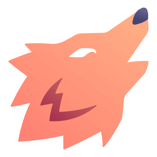 Wolf howl beast wolf icon