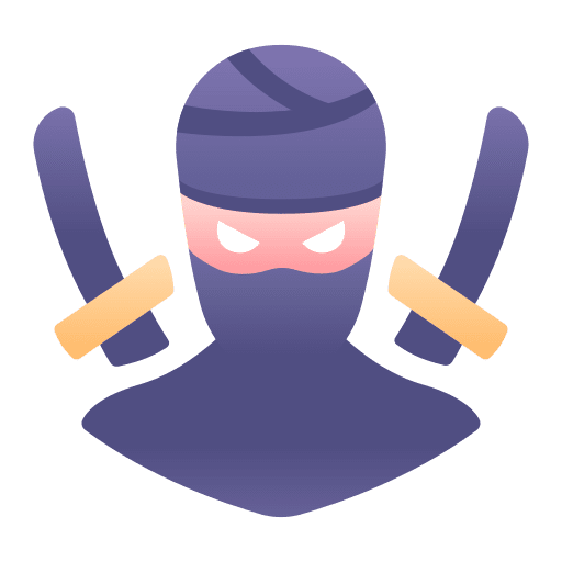 Ninja sword ninja gaming icon