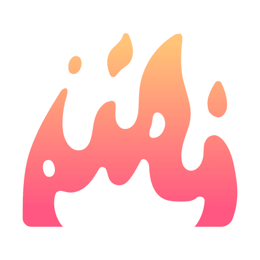 Fire game flame magic icon