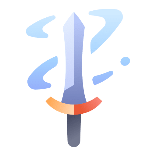 Sword game power sword icon