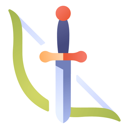 Archer fantasy knife hunter icon