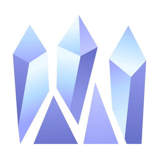 Ice magic fantasy wall icon