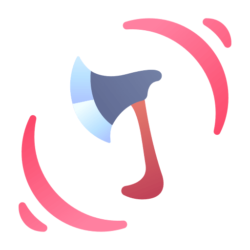 Axe throw game skill icon