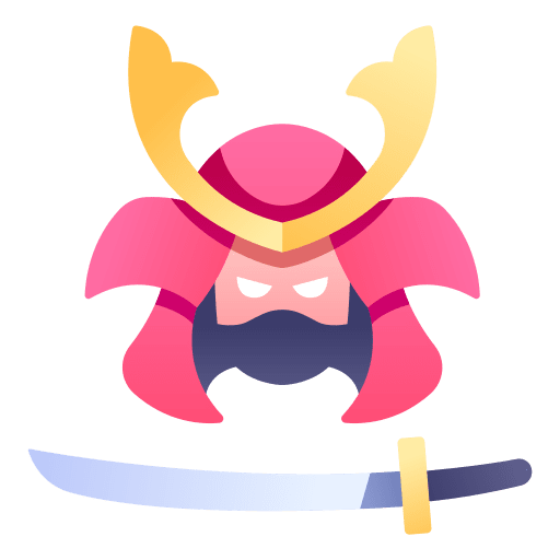 Samurai samurai gaming fantasy icon