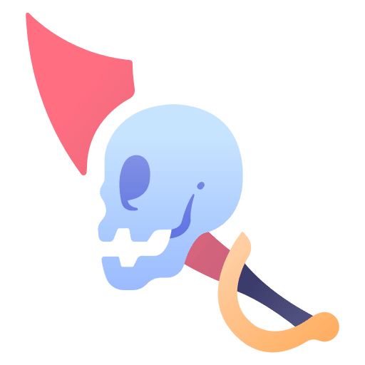 Pirate pirate weapon blade icon