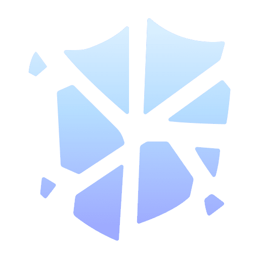 Shield broken game shield icon