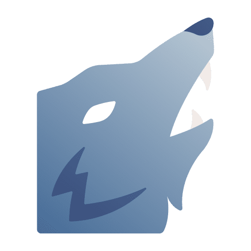 Wolf animal kingdom howl wolf icon