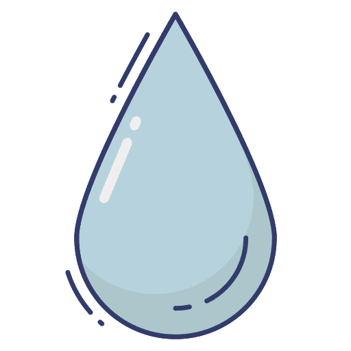 Rain drop water rain icon