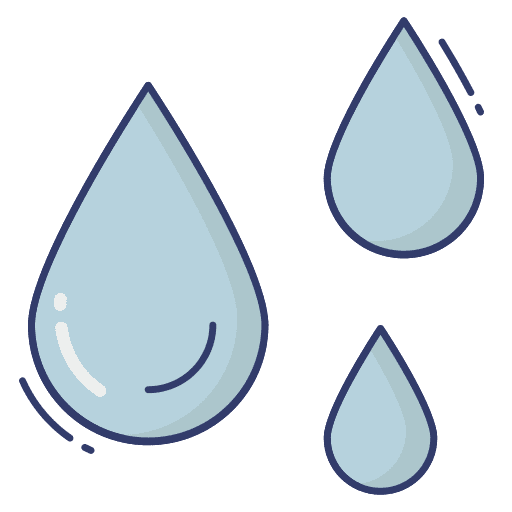 Rain rain drops weather icon