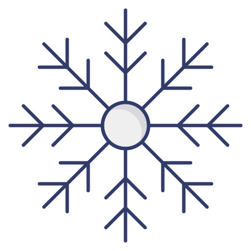 Snow frozen nature weather icon