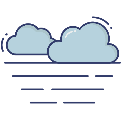 Clouds nature climate weather icon