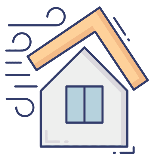 Wind weather natural disaster wind icon