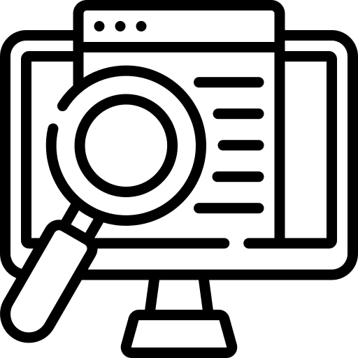 Search reading study search icon