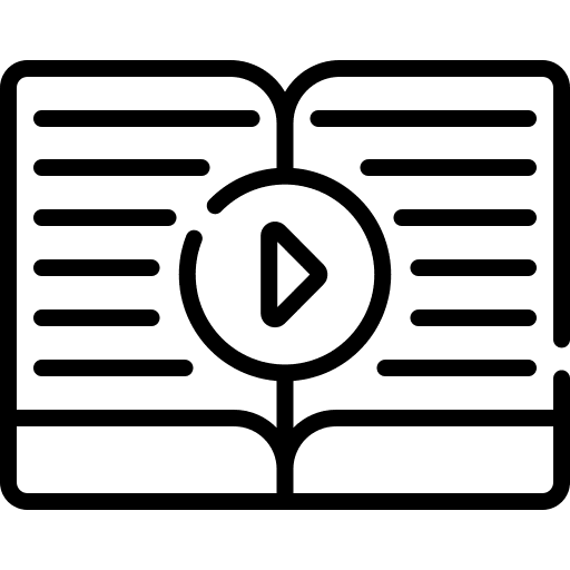 Audio book audio book education learning icon