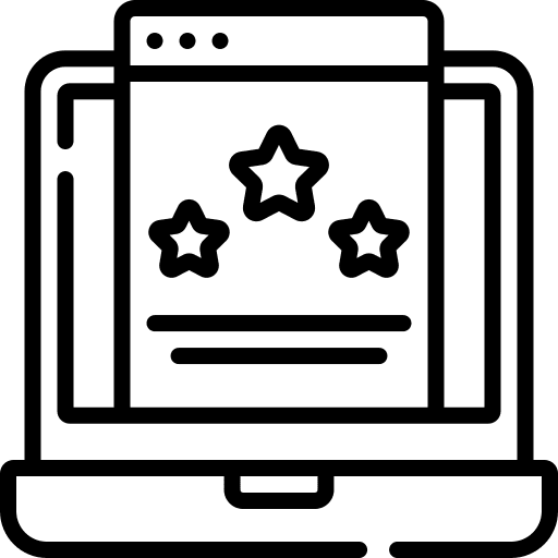 Rating education satisfied favorite icon