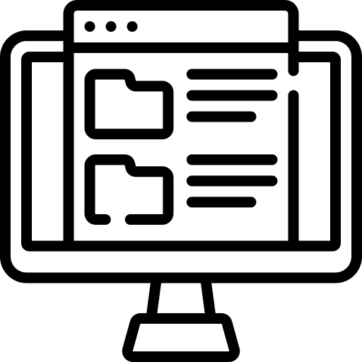 Files computer files files and folders icon