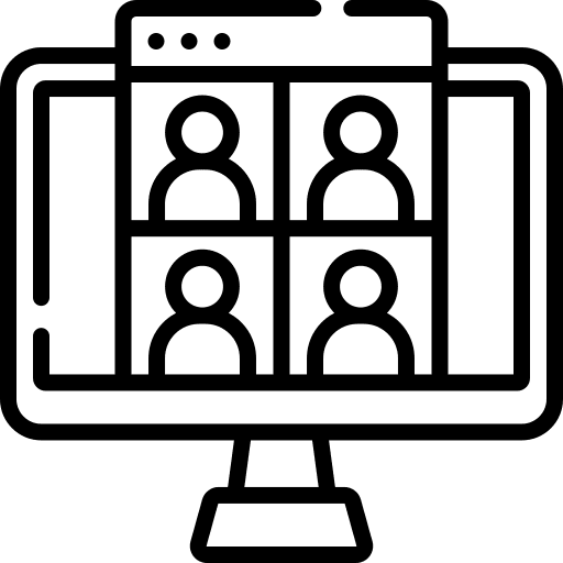 Video conference conference video conference online icon