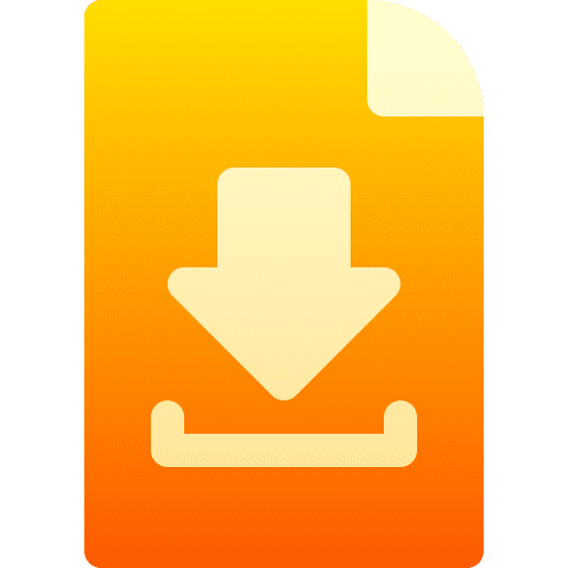 File download archive file download interface icon
