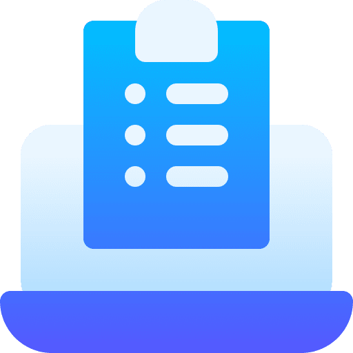 Online test education online test elearning icon