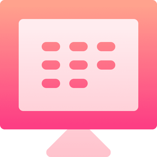 Calendar schedule organization online icon