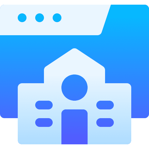 Online class college school online education icon