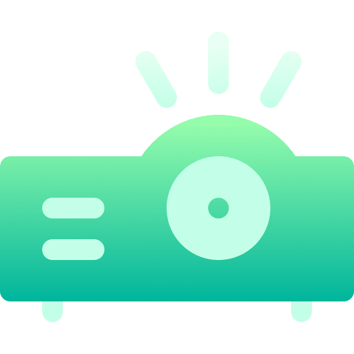 Projector projection devices electronics icon