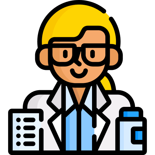 Pharmacist occupation person pharmacy icon