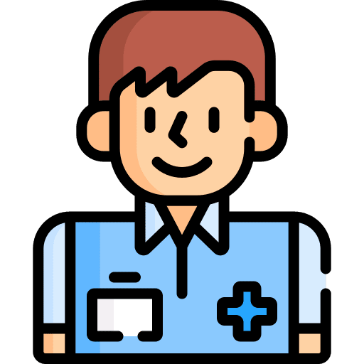 Physiotherapist occupation professions and jobs doctor icon