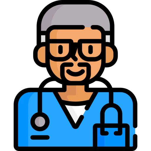 Doctor male doctor person icon