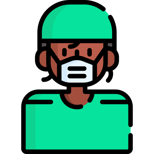 Surgeon occupation doctor surgeon icon